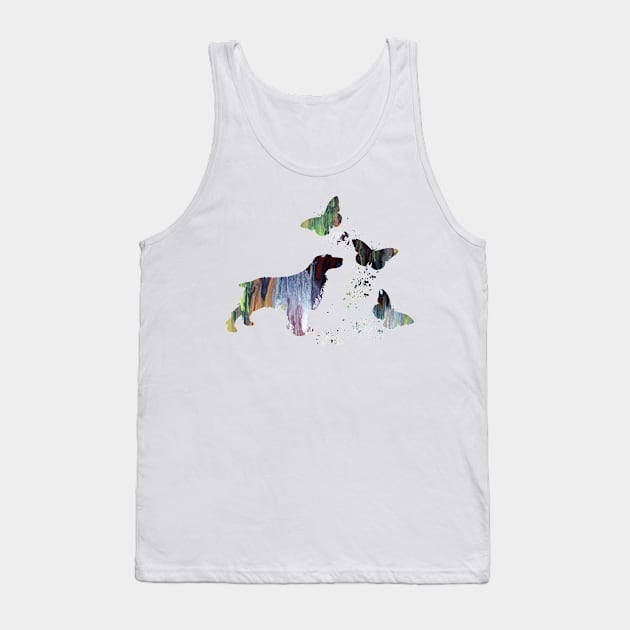 Spaniel Art Tank Top by TheJollyMarten